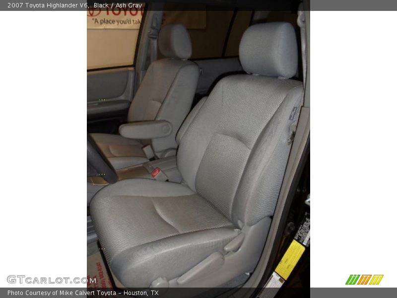 Black / Ash Gray 2007 Toyota Highlander V6