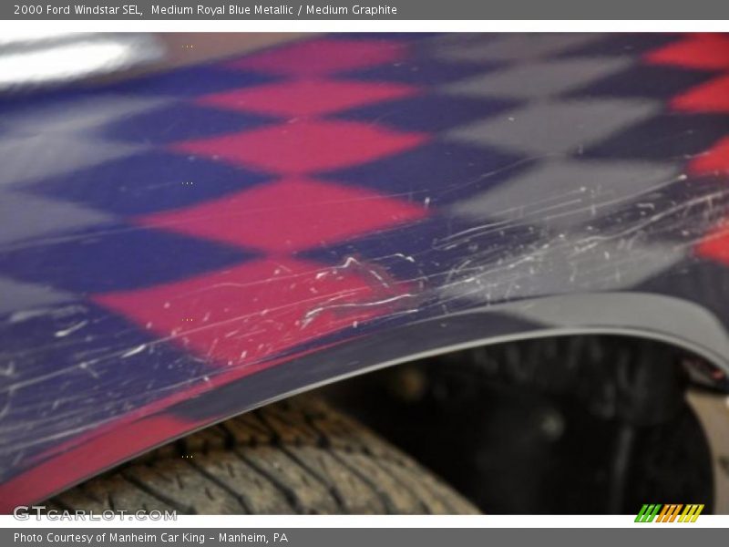 Medium Royal Blue Metallic / Medium Graphite 2000 Ford Windstar SEL