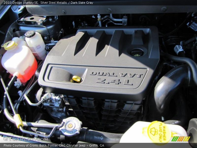 Silver Steel Metallic / Dark Slate Gray 2010 Dodge Journey SE