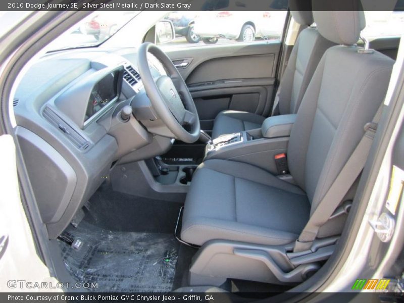 Silver Steel Metallic / Dark Slate Gray 2010 Dodge Journey SE
