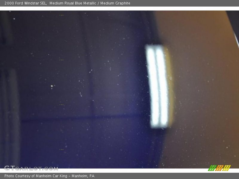 Medium Royal Blue Metallic / Medium Graphite 2000 Ford Windstar SEL