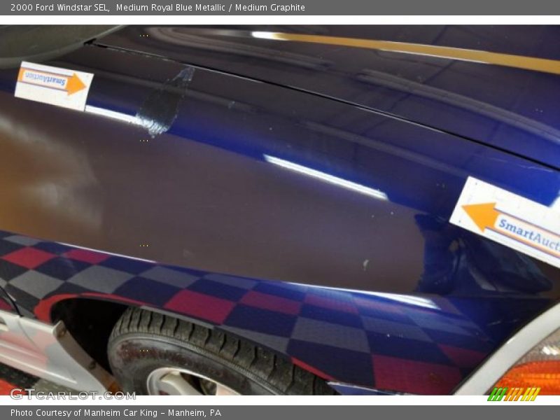 Medium Royal Blue Metallic / Medium Graphite 2000 Ford Windstar SEL