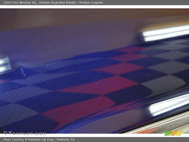 Medium Royal Blue Metallic / Medium Graphite 2000 Ford Windstar SEL