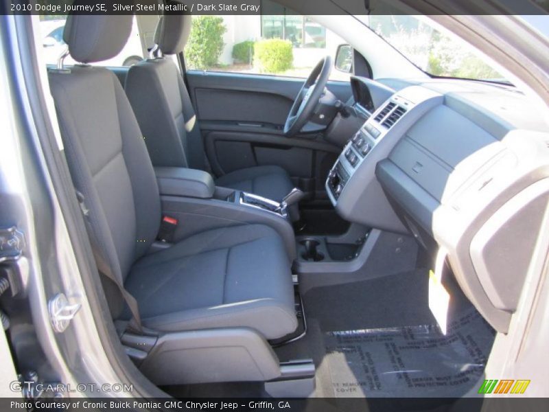 Silver Steel Metallic / Dark Slate Gray 2010 Dodge Journey SE