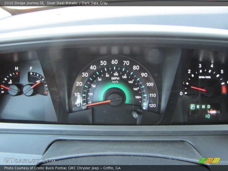 Silver Steel Metallic / Dark Slate Gray 2010 Dodge Journey SE