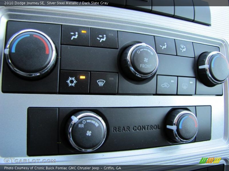 Silver Steel Metallic / Dark Slate Gray 2010 Dodge Journey SE