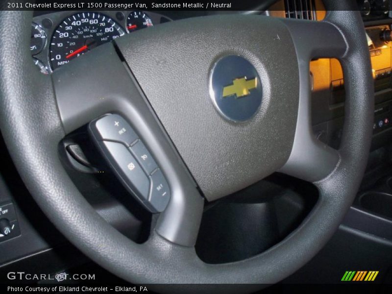 Sandstone Metallic / Neutral 2011 Chevrolet Express LT 1500 Passenger Van