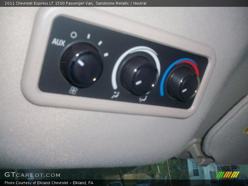 Sandstone Metallic / Neutral 2011 Chevrolet Express LT 1500 Passenger Van
