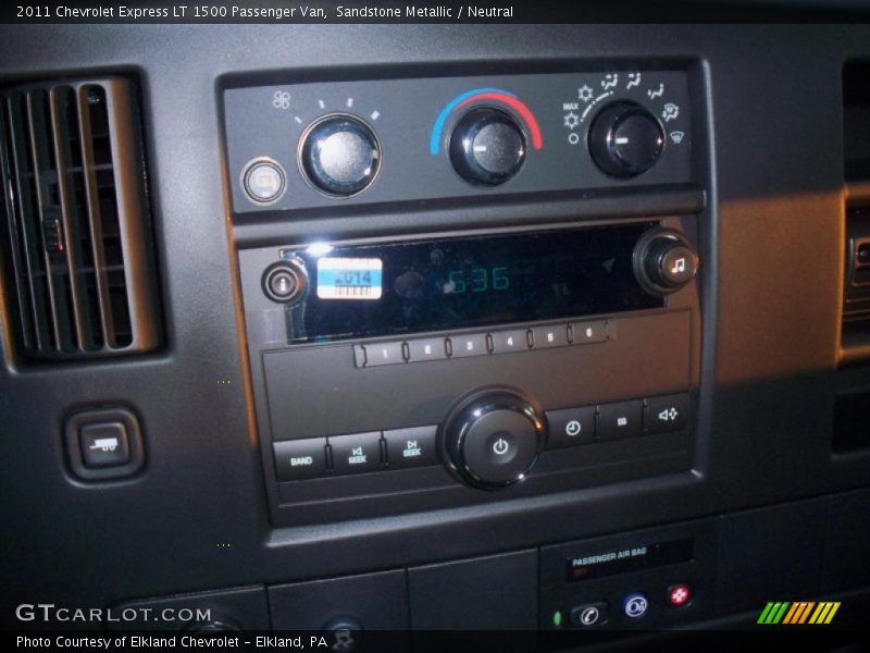 Sandstone Metallic / Neutral 2011 Chevrolet Express LT 1500 Passenger Van