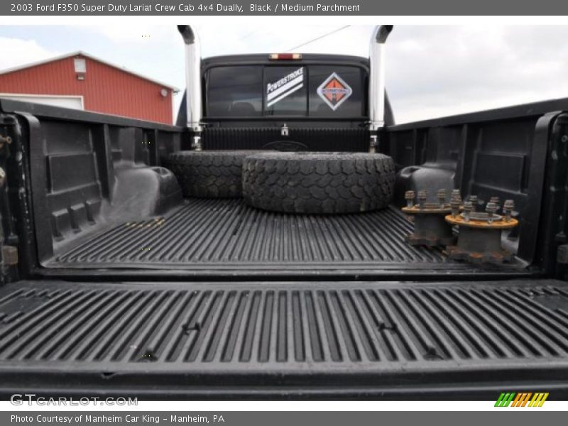 Black / Medium Parchment 2003 Ford F350 Super Duty Lariat Crew Cab 4x4 Dually