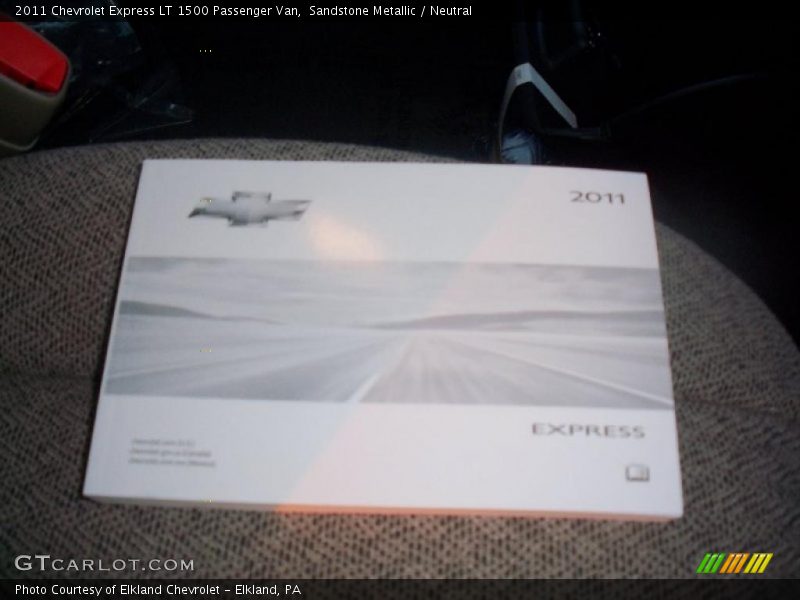 Sandstone Metallic / Neutral 2011 Chevrolet Express LT 1500 Passenger Van