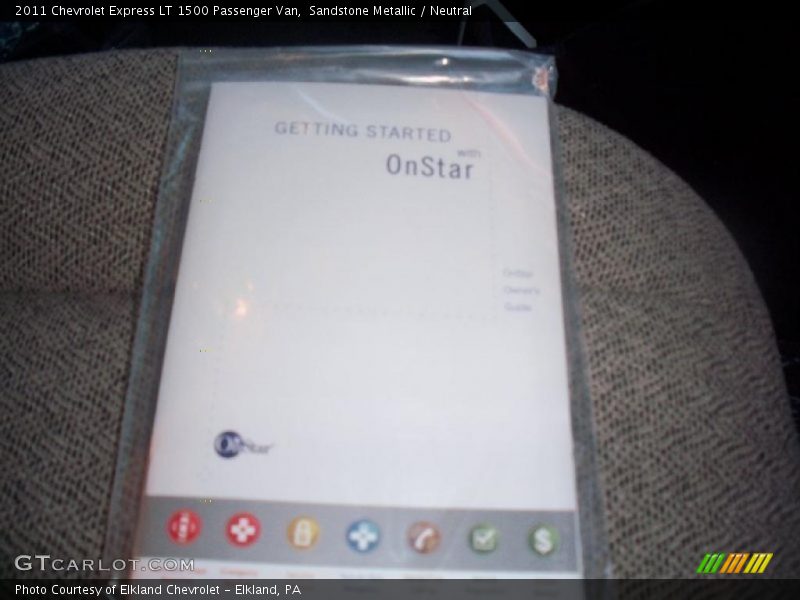 Sandstone Metallic / Neutral 2011 Chevrolet Express LT 1500 Passenger Van