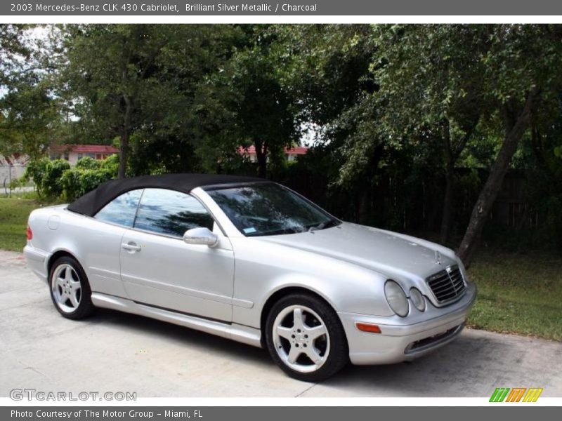 Front 3/4 View of 2003 CLK 430 Cabriolet