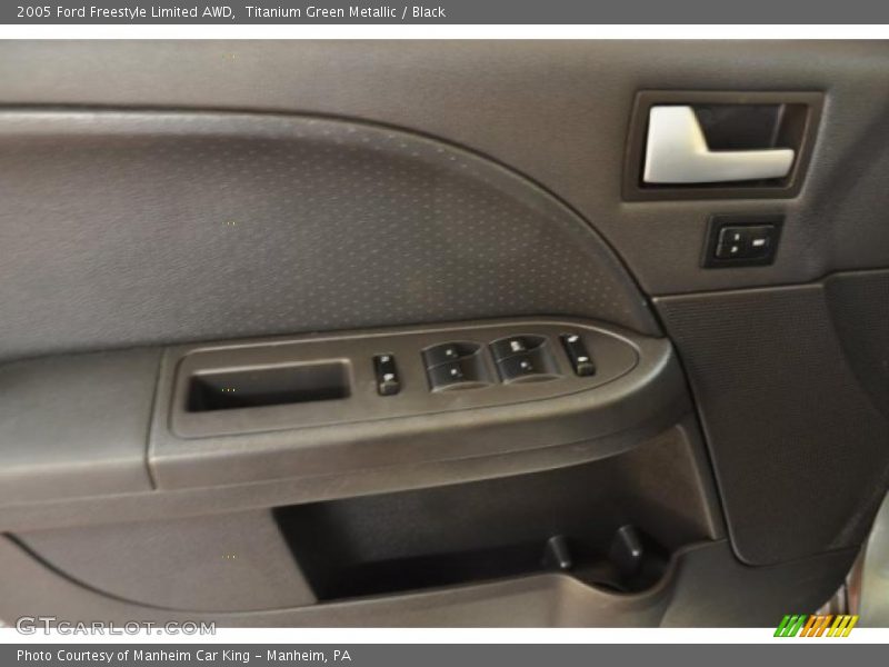 Titanium Green Metallic / Black 2005 Ford Freestyle Limited AWD