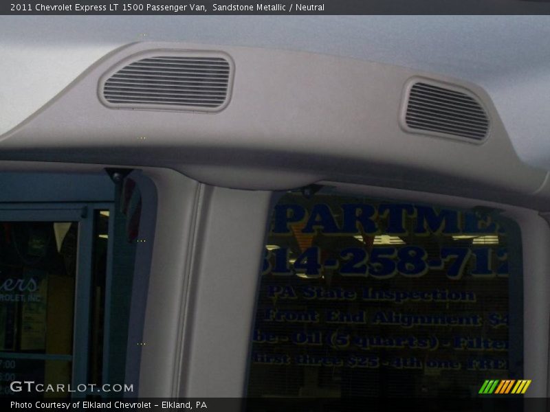 Sandstone Metallic / Neutral 2011 Chevrolet Express LT 1500 Passenger Van