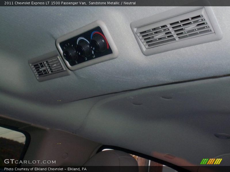 Sandstone Metallic / Neutral 2011 Chevrolet Express LT 1500 Passenger Van