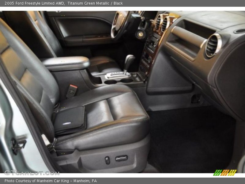 Titanium Green Metallic / Black 2005 Ford Freestyle Limited AWD
