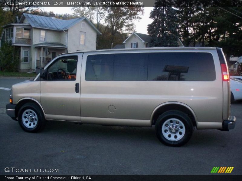 Sandstone Metallic / Neutral 2011 Chevrolet Express LT 1500 Passenger Van
