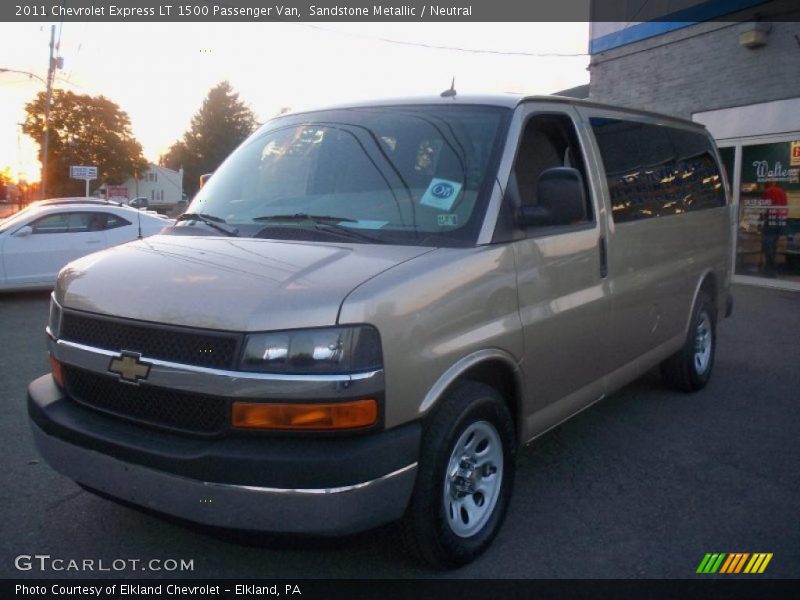 Sandstone Metallic / Neutral 2011 Chevrolet Express LT 1500 Passenger Van
