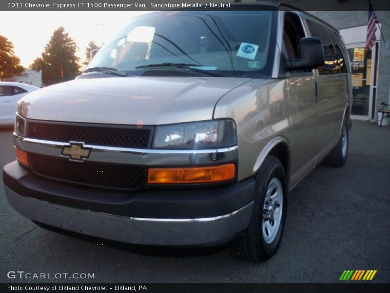 Sandstone Metallic / Neutral 2011 Chevrolet Express LT 1500 Passenger Van