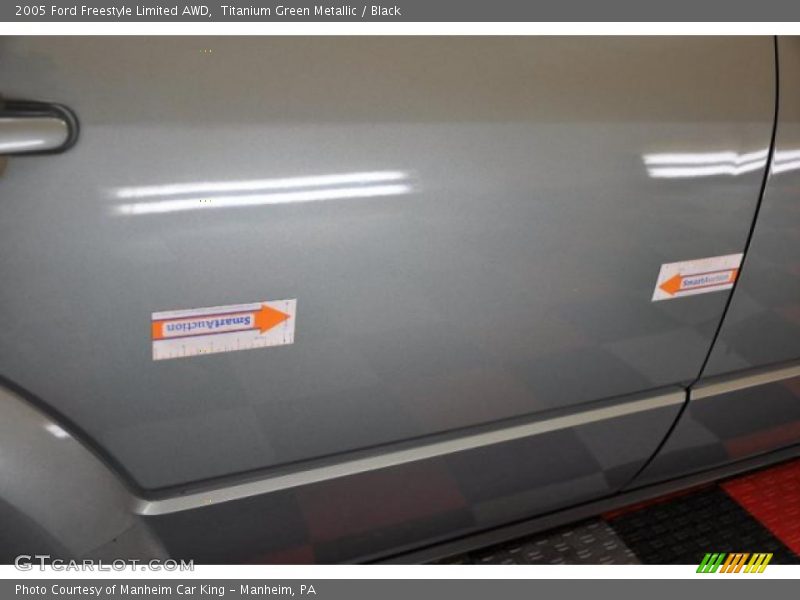 Titanium Green Metallic / Black 2005 Ford Freestyle Limited AWD