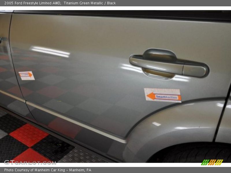 Titanium Green Metallic / Black 2005 Ford Freestyle Limited AWD
