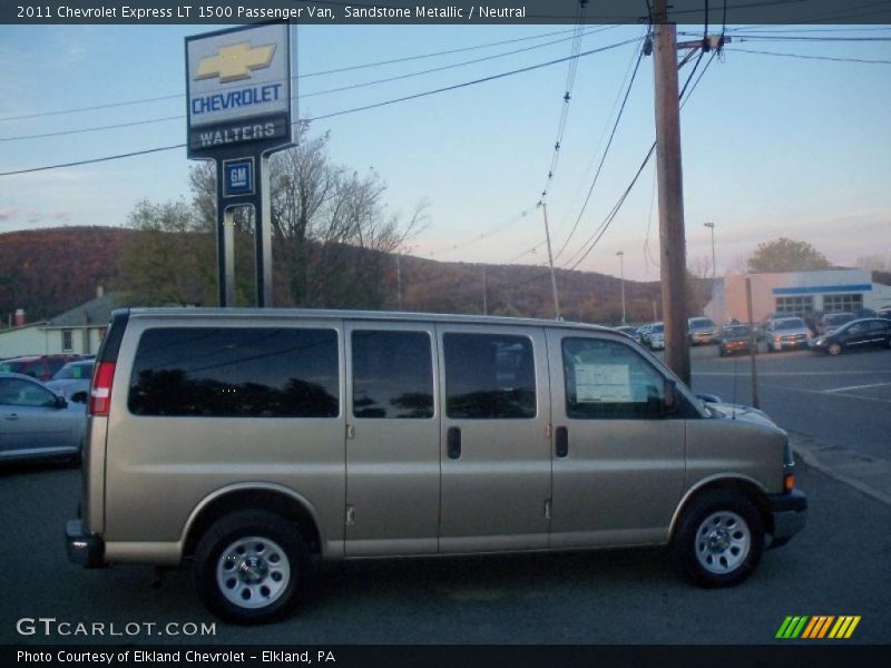 Sandstone Metallic / Neutral 2011 Chevrolet Express LT 1500 Passenger Van