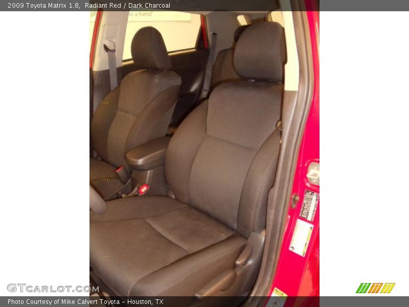 Radiant Red / Dark Charcoal 2009 Toyota Matrix 1.8