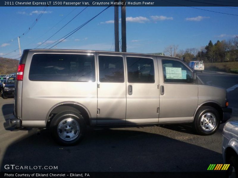 Graystone Metallic / Medium Pewter 2011 Chevrolet Express LT 1500 Passenger Van