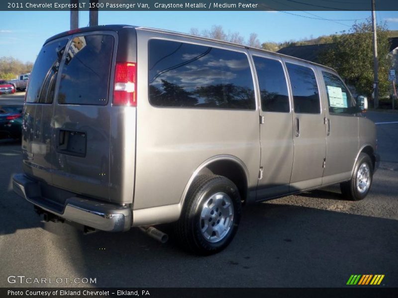 Graystone Metallic / Medium Pewter 2011 Chevrolet Express LT 1500 Passenger Van