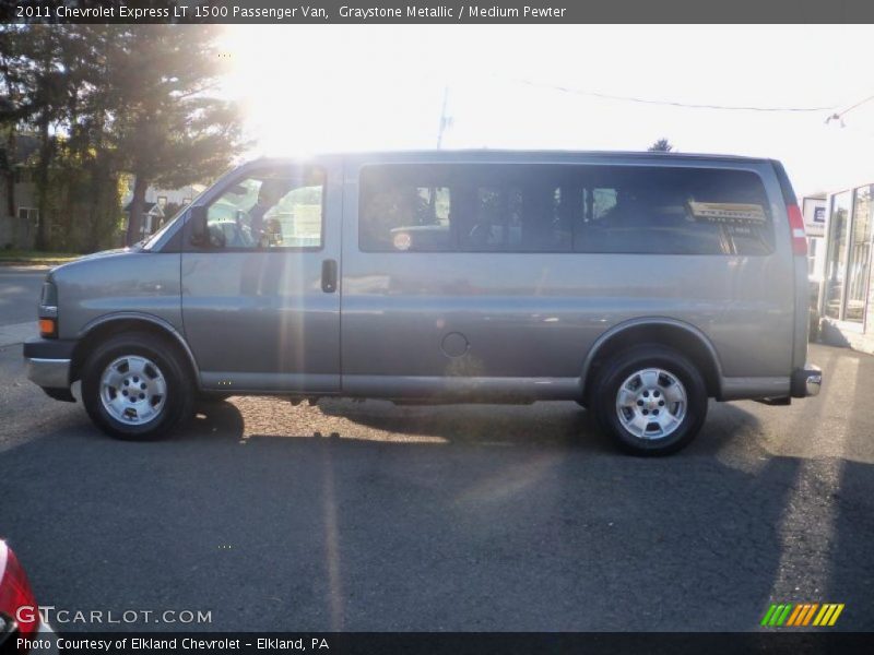 Graystone Metallic / Medium Pewter 2011 Chevrolet Express LT 1500 Passenger Van