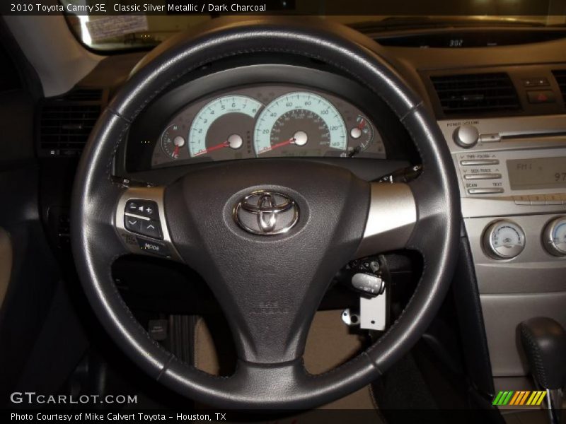 Classic Silver Metallic / Dark Charcoal 2010 Toyota Camry SE