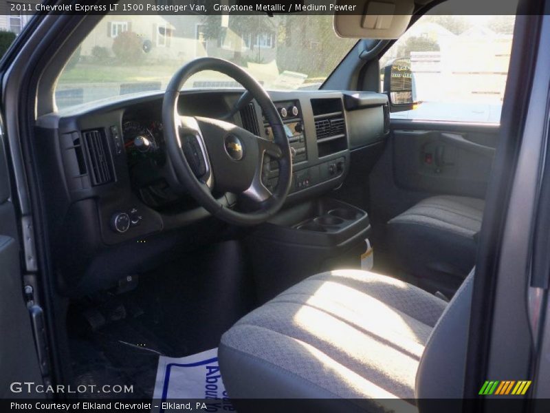 Graystone Metallic / Medium Pewter 2011 Chevrolet Express LT 1500 Passenger Van
