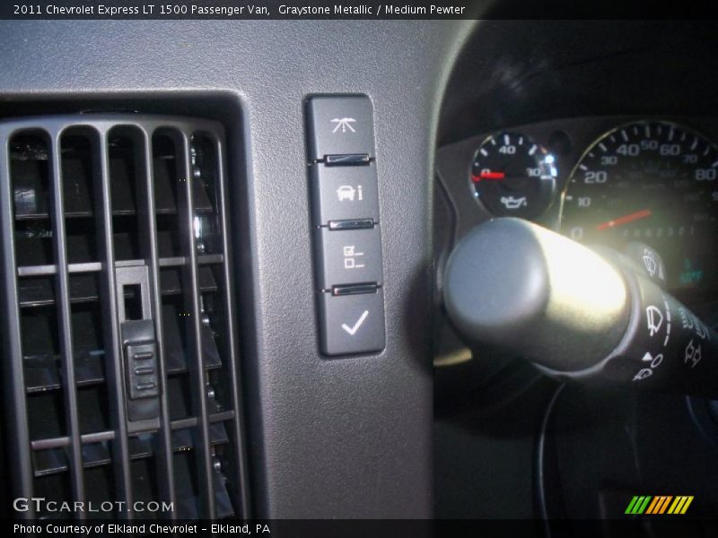 Graystone Metallic / Medium Pewter 2011 Chevrolet Express LT 1500 Passenger Van