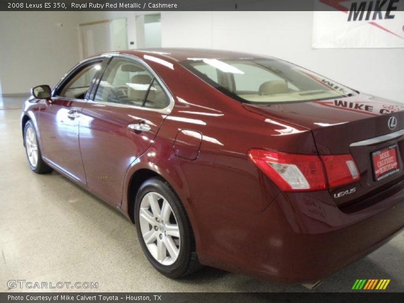 Royal Ruby Red Metallic / Cashmere 2008 Lexus ES 350