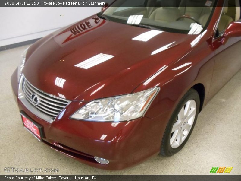 Royal Ruby Red Metallic / Cashmere 2008 Lexus ES 350