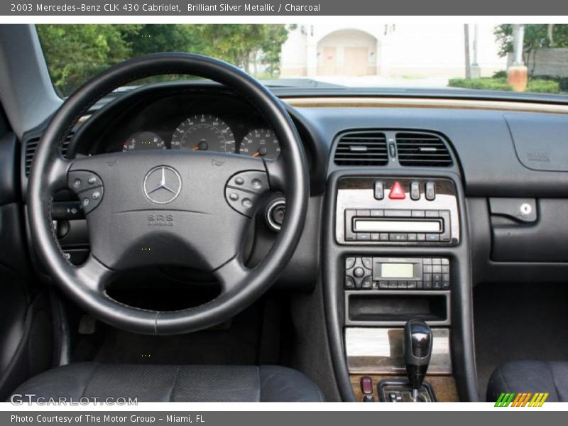 Dashboard of 2003 CLK 430 Cabriolet