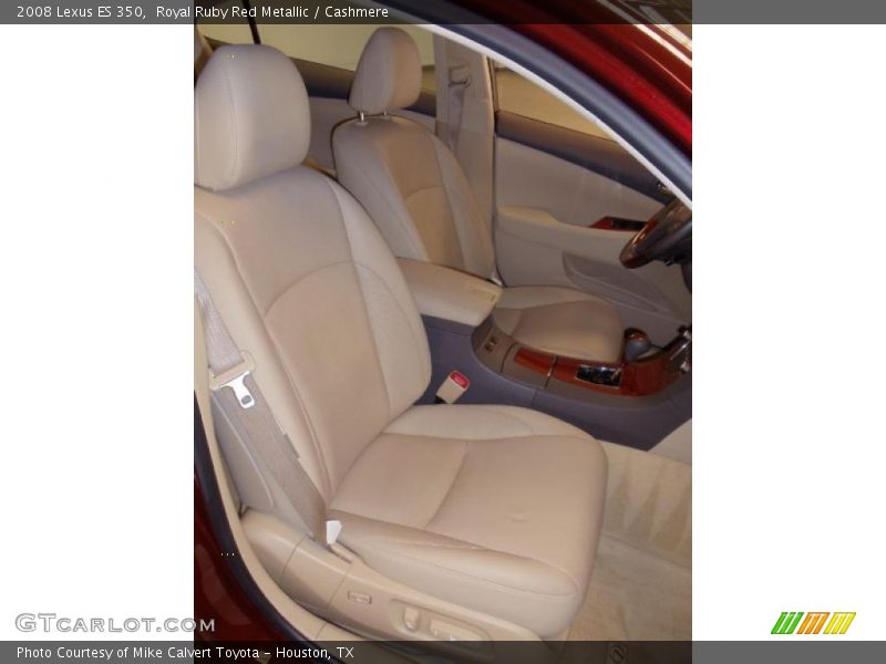 Royal Ruby Red Metallic / Cashmere 2008 Lexus ES 350