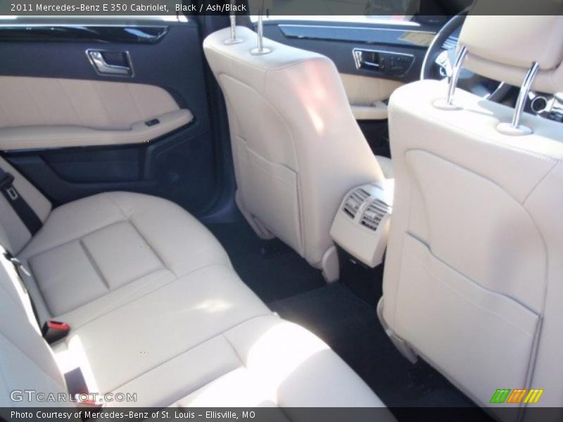 Black / Ash/Black 2011 Mercedes-Benz E 350 Cabriolet
