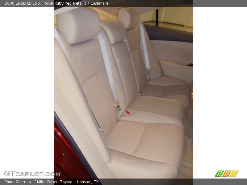 Royal Ruby Red Metallic / Cashmere 2008 Lexus ES 350