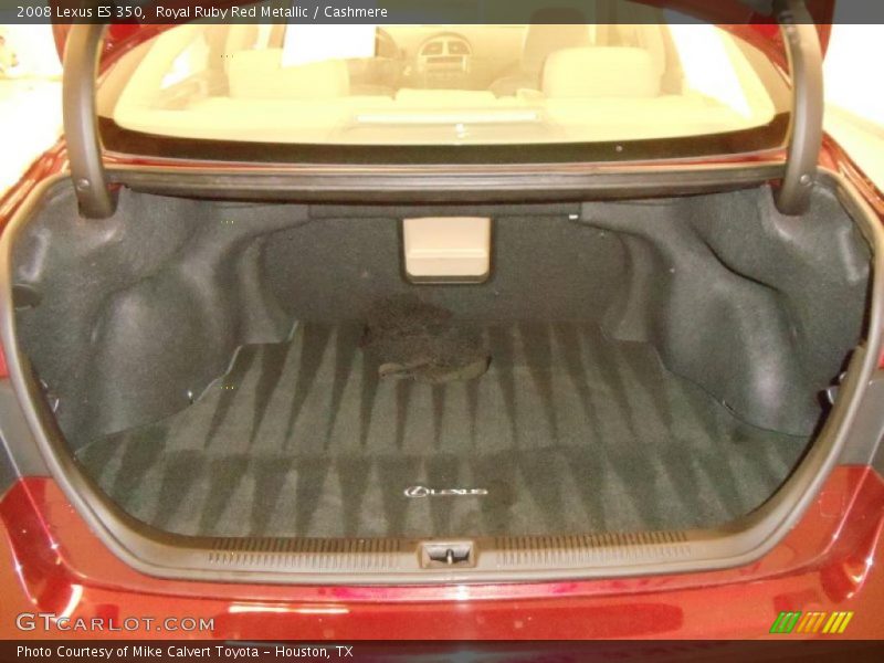 Royal Ruby Red Metallic / Cashmere 2008 Lexus ES 350