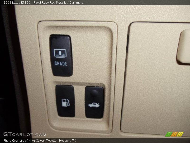 Royal Ruby Red Metallic / Cashmere 2008 Lexus ES 350