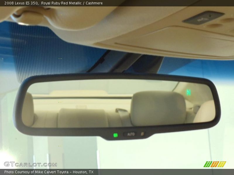 Royal Ruby Red Metallic / Cashmere 2008 Lexus ES 350