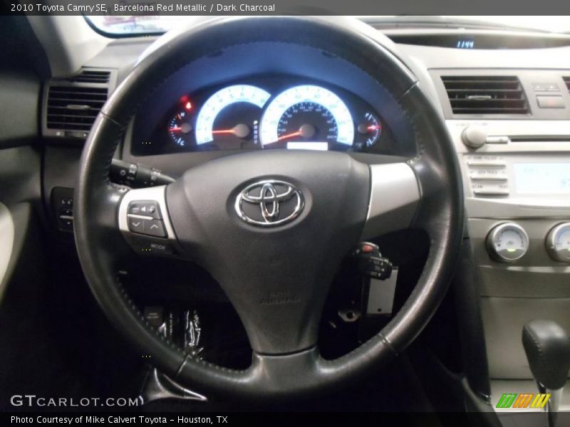 Barcelona Red Metallic / Dark Charcoal 2010 Toyota Camry SE