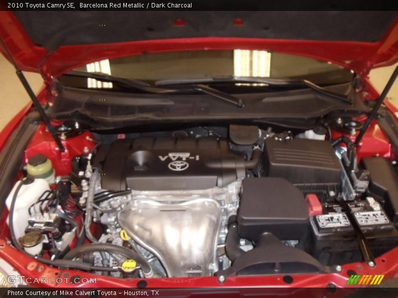 Barcelona Red Metallic / Dark Charcoal 2010 Toyota Camry SE