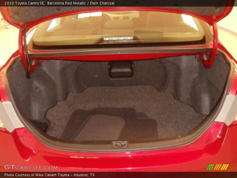 Barcelona Red Metallic / Dark Charcoal 2010 Toyota Camry SE