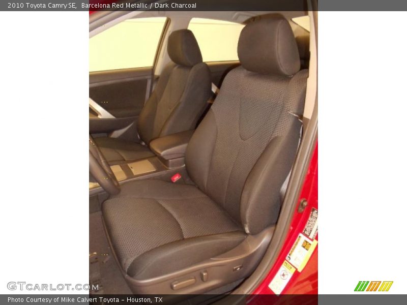 Barcelona Red Metallic / Dark Charcoal 2010 Toyota Camry SE