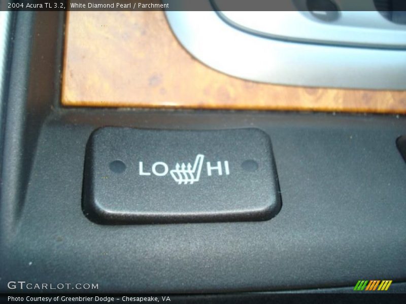 White Diamond Pearl / Parchment 2004 Acura TL 3.2