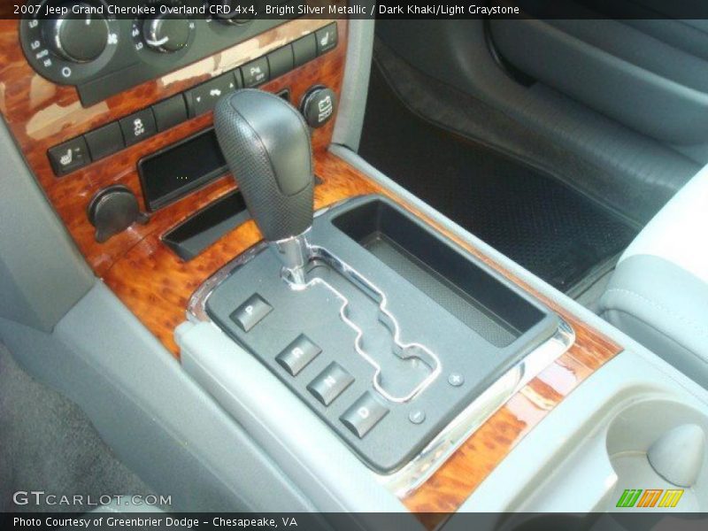  2007 Grand Cherokee Overland CRD 4x4 5 Speed Automatic Shifter