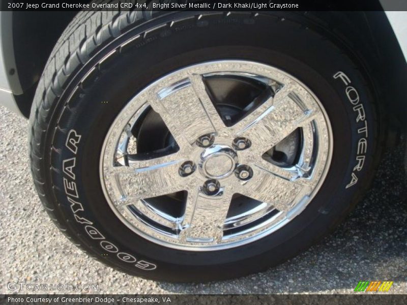  2007 Grand Cherokee Overland CRD 4x4 Wheel
